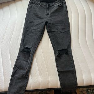 High waisted Black Pacsun Skinny Jeans